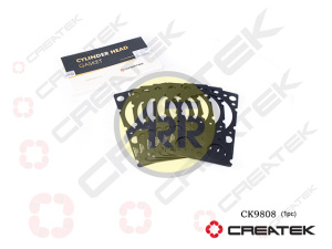 Прокладка ГБЦ Е3 WD615 HOWO(4-ёх клапанный) CREATEK